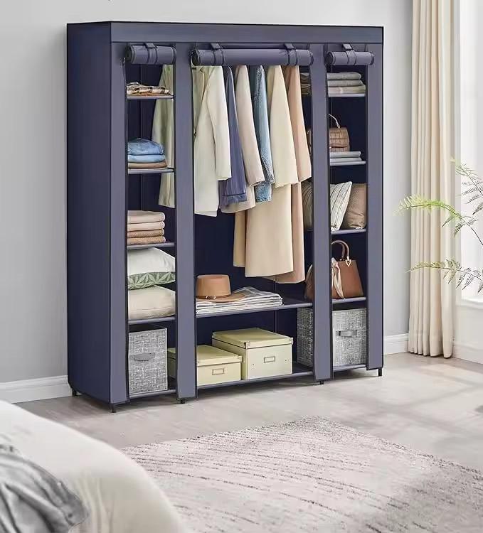 Armoire de rangement multifonction 3 barres