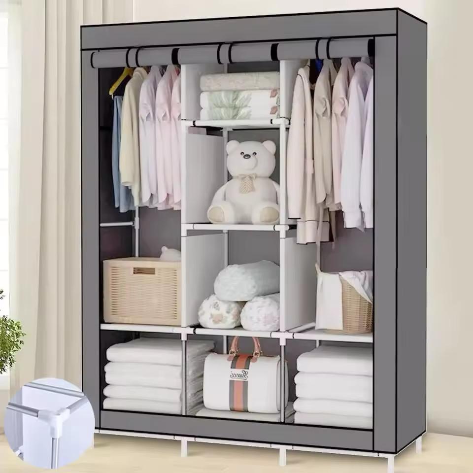 Armoire de rangement multifonction 3 barres